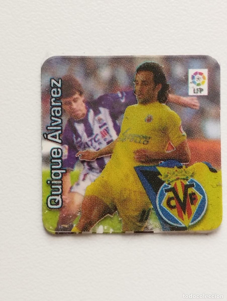 Fu&szlig;ball-Sticker: GREFUSA FLAPS TAZO LIGA 2006 2007 06 07 QUIQUE ALVAREZ VILLARREAL
