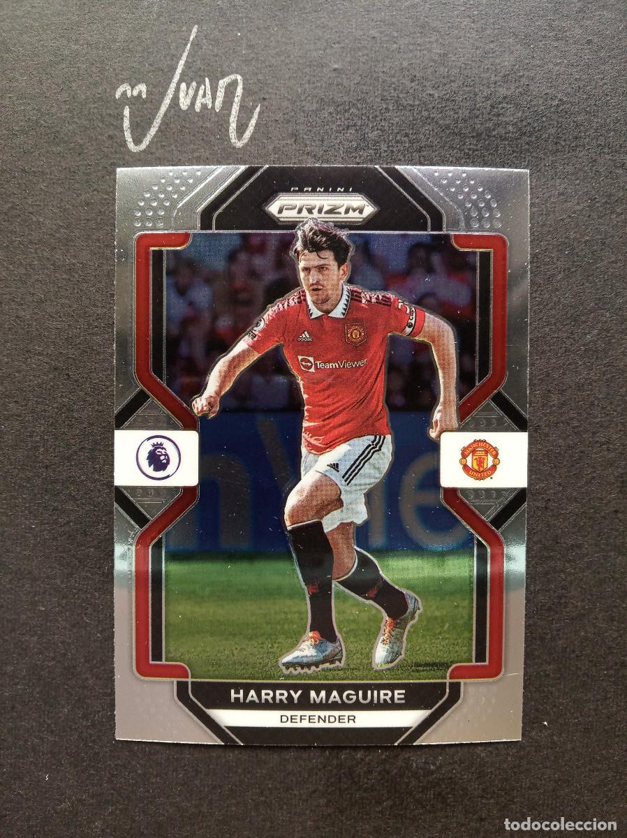 Cromos de F&uacute;tbol: N&ordm; 84 HARRY MAGUIRE MANCHESTER UNITED INGLATERRA ⚽ PANINI &reg; PRIZM PREMIER 2022 2023 22 23 NUEVO