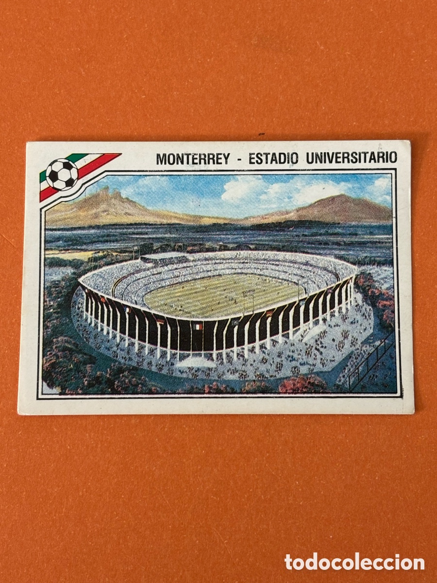 Cromos de F&uacute;tbol: 27 monterrey World cup mundial 1986 86 mejico mexico