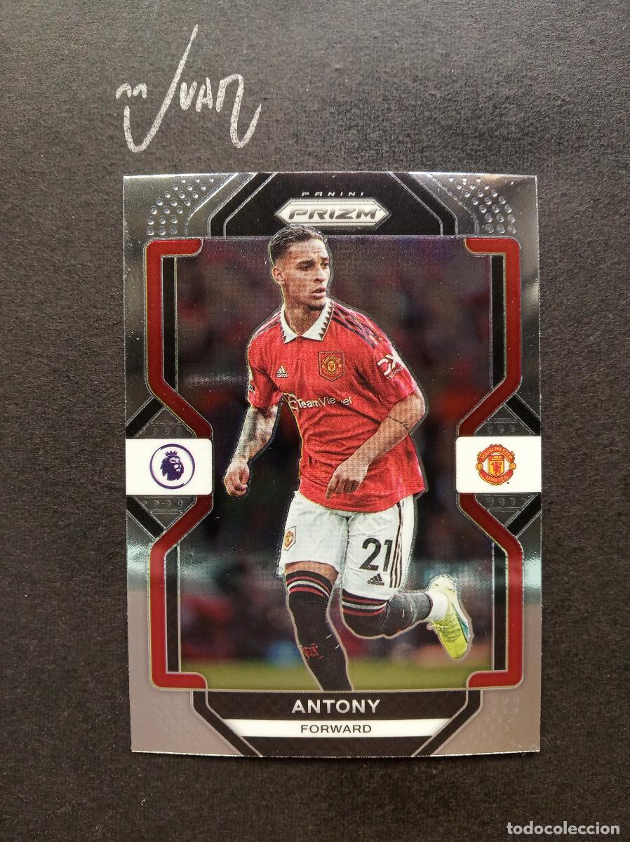 Cromos de F&uacute;tbol: N&ordm; 91 ANTONY MANCHESTER UNITED BRASIL BETIS 25 26 ⚽ PANINI &reg; PRIZM PREMIER 2022 2023 22 23 NUEVO