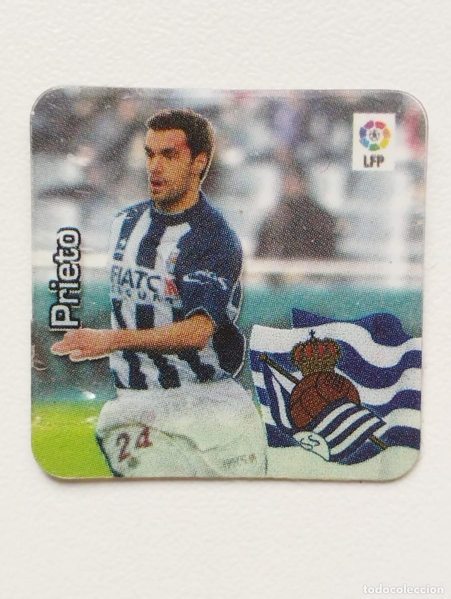 Cromos de F&uacute;tbol: GREFUSA FLAPS TAZO LIGA 2006 2007 06 07 XABIER PRIETO REAL SOCIEDAD
