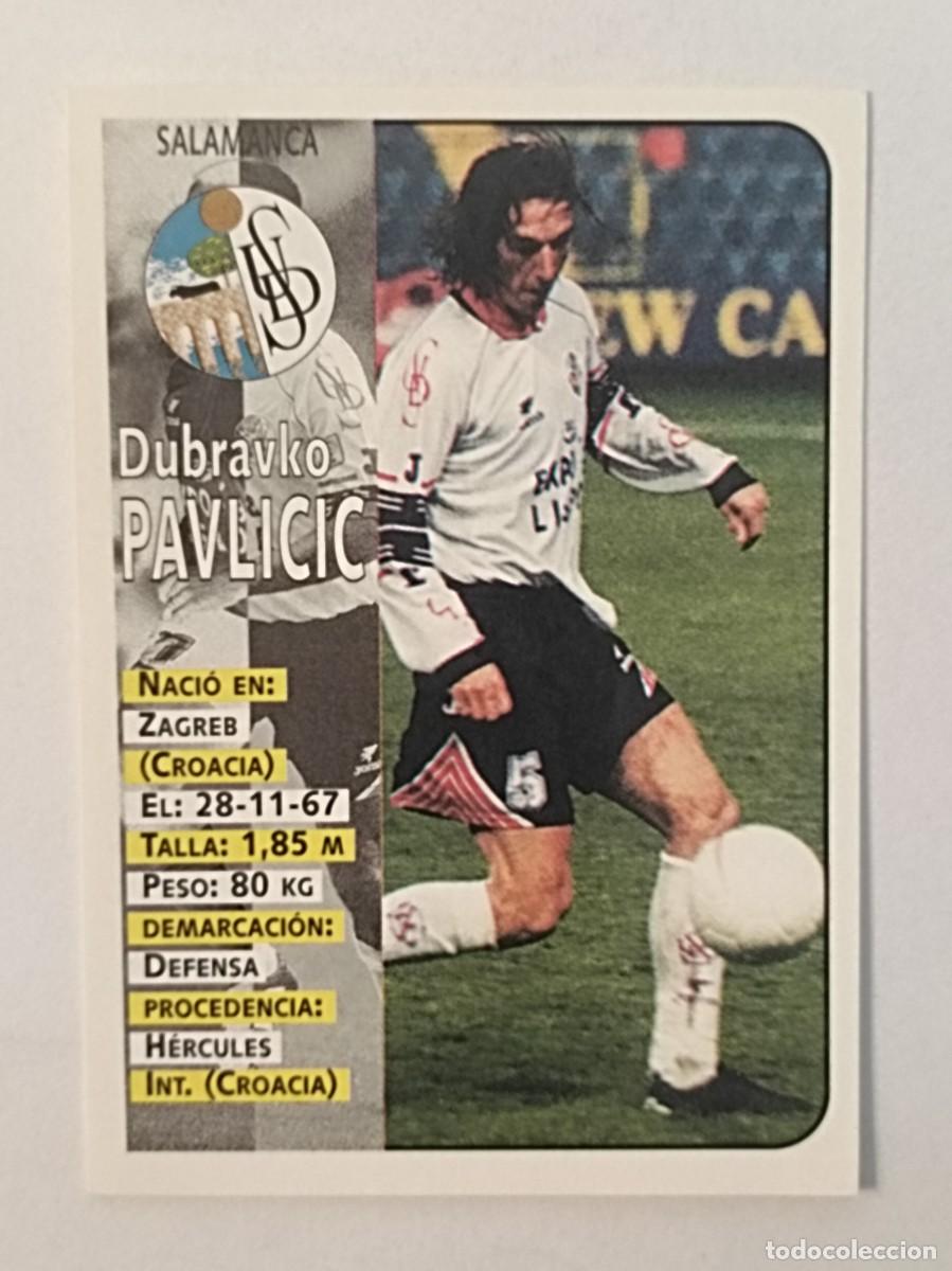 Cartes &agrave; collectionner de Football: #260 PAVLICIC U.D. SALAMANCA LIGA 98/99 PANINI