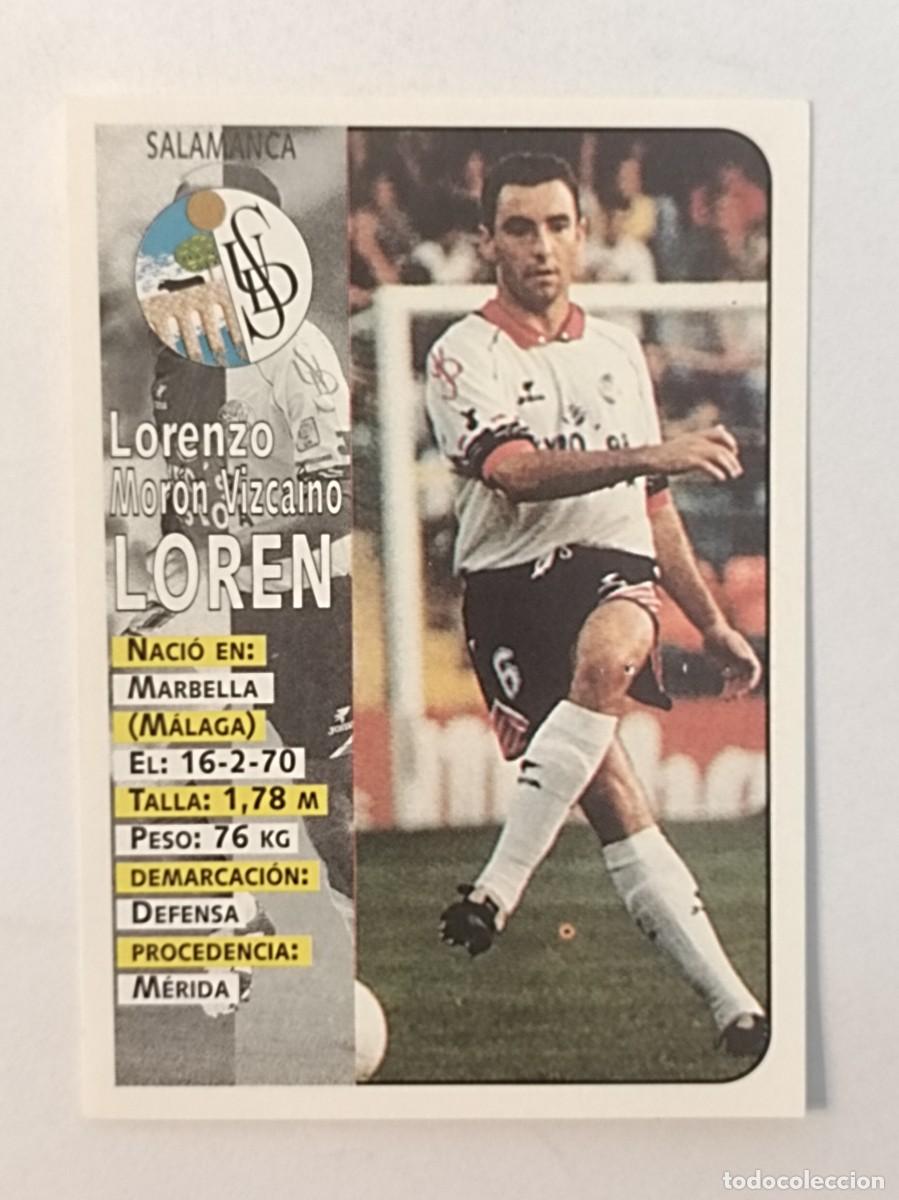 Cromos de F&uacute;tbol: #261 LOREN U.D. SALAMANCA LIGA 98/99 PANINI