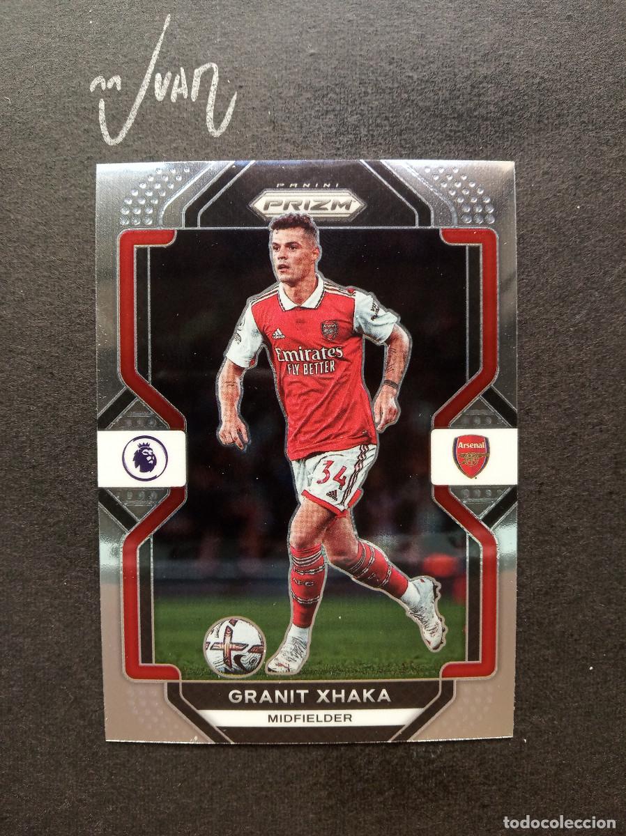 Cromos de F&uacute;tbol: N&ordm; 156 GRANIT XHAKA ARSENAL SUIZA ⚽ PANINI &reg; PRIZM PREMIER LEAGUE 2022 2023 22 23 NUEVO