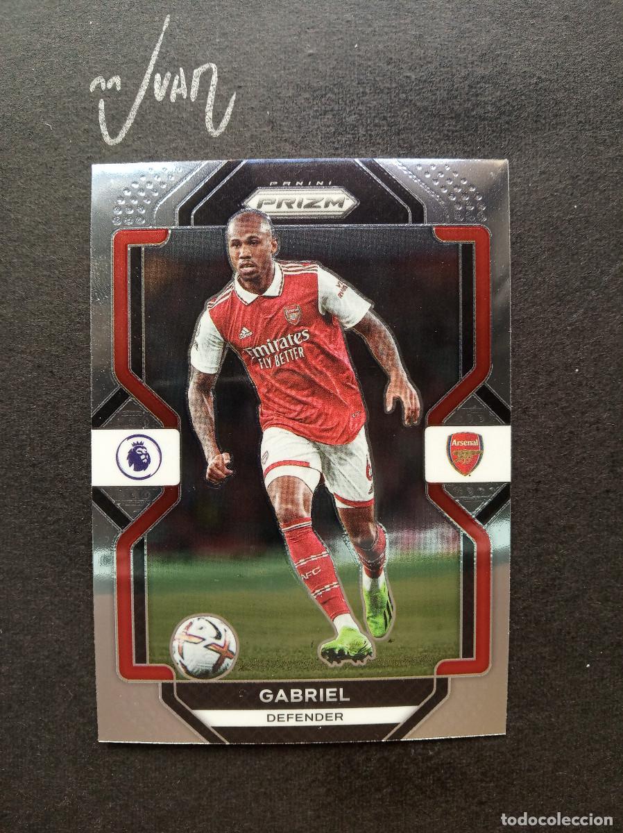 Cartes &agrave; collectionner de Football: N&ordm; 158 GABRIEL MAGALHAES ARSENAL BRASIL ⚽ PANINI &reg; PRIZM PREMIER LEAGUE 2022 2023 22 23 NUEVO
