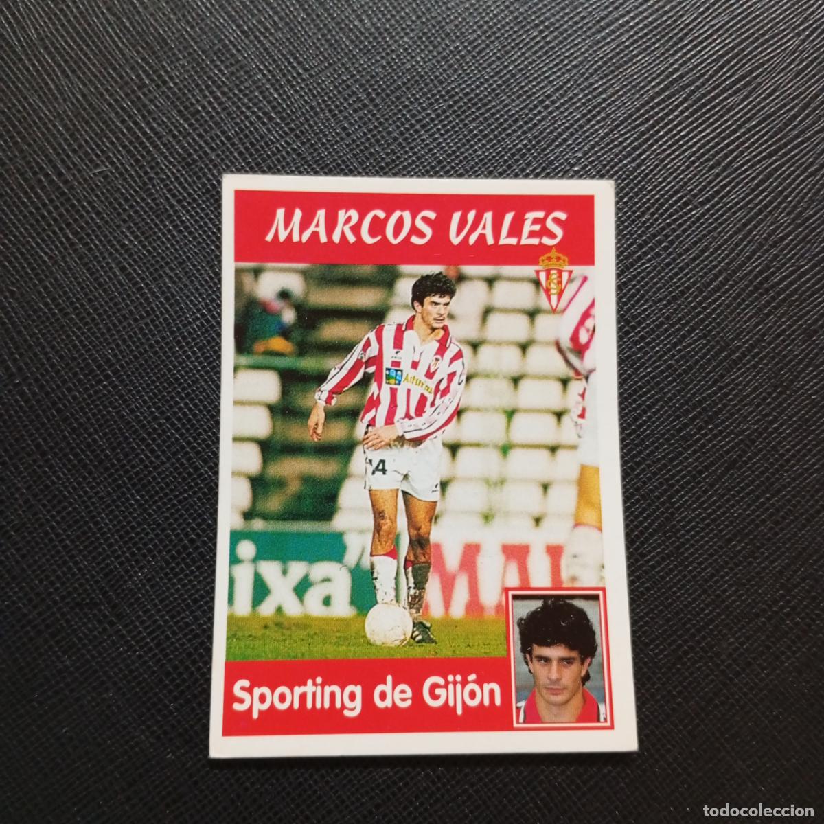 Cromos de F&uacute;tbol: 235 MARCOS VALES SPORTING GIJON PANINI 1997 1998 CROMO FUTBOL 97 98 - SIN PEGAR - A165 PG82