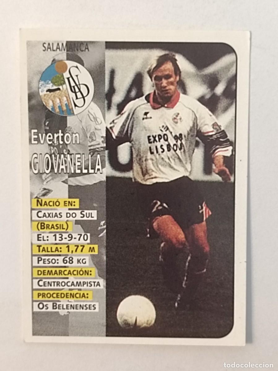 Cartes &agrave; collectionner de Football: #268 GIOVANELLA U.D. SALAMANCA LIGA 98/99 PANINI