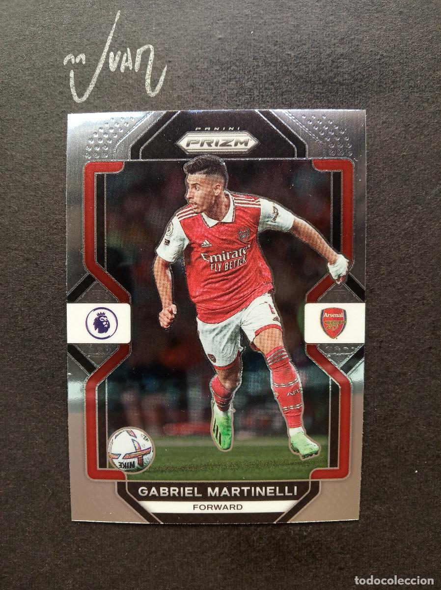 Cartes &agrave; collectionner de Football: N&ordm; 161 GABRIEL MARTINELLI ARSENAL BRASIL ⚽ PANINI &reg; PRIZM PREMIER LEAGUE 2022 2023 22 23 NUEVO