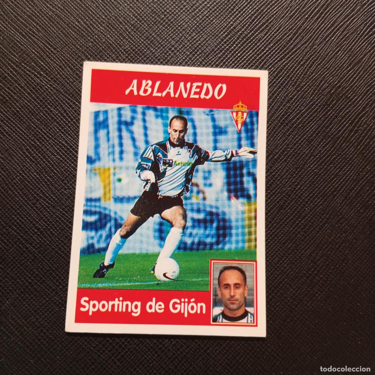 Cromos de F&uacute;tbol: 225 ABLANEDO SPORTING GIJON PANINI 1997 1998 CROMO FUTBOL 97 98 - SIN PEGAR - A165 PG82