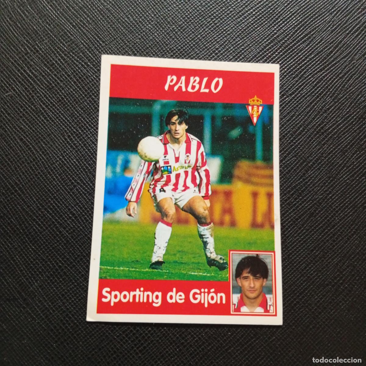 Cromos de F&uacute;tbol: 226 PABLO SPORTING GIJON PANINI 1997 1998 CROMO FUTBOL 97 98 - SIN PEGAR - A165 PG82