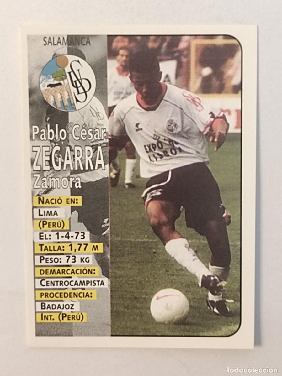 Cromos de F&uacute;tbol: #271 ZEGARRA U.D. SALAMANCA LIGA 98/99 PANINI