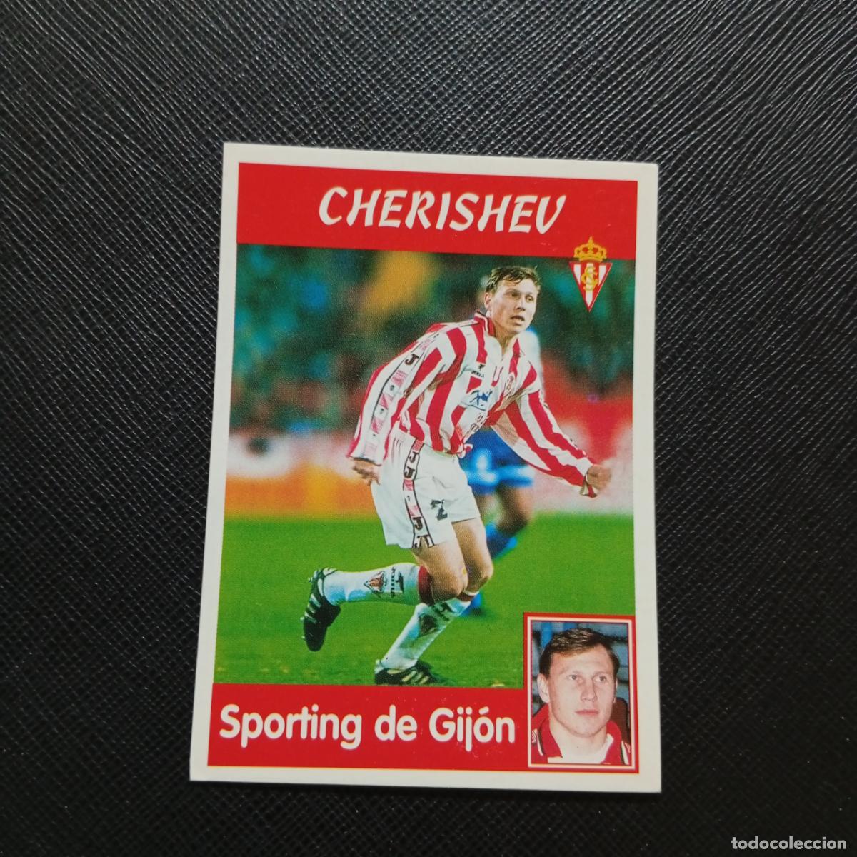 Cromos de F&uacute;tbol: 238 CHERISHEV SPORTING GIJON PANINI 1997 1998 CROMO FUTBOL 97 98 - SIN PEGAR - A165 PG100