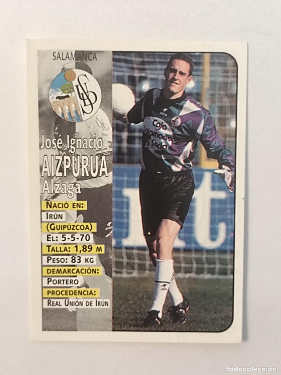 Cromos de F&uacute;tbol: #274 AIZPURUA U.D. SALAMANCA LIGA 98/99 PANINI