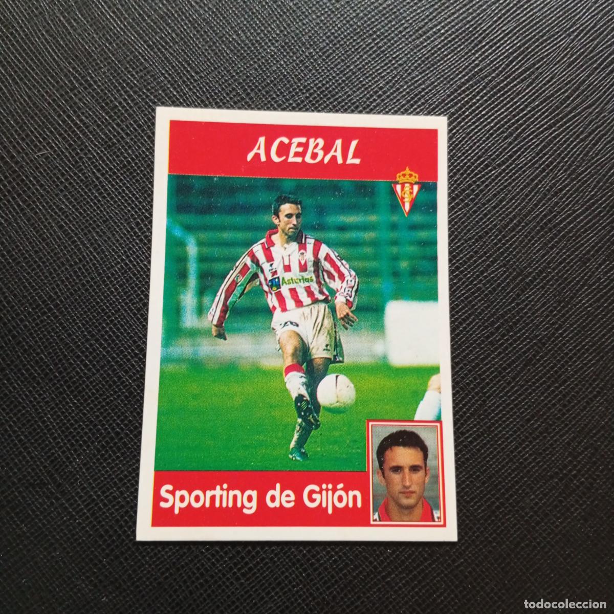 Cromos de F&uacute;tbol: 229 ACEBAL SPORTING GIJON PANINI 1997 1998 CROMO FUTBOL 97 98 - SIN PEGAR - A165 PG109