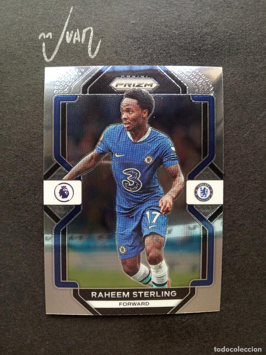 Cromos de F&uacute;tbol: N&ordm; 114 RAHEEM STERLING CHELSEA INGLATERRA ⚽ PANINI &reg; PRIZM PREMIER LEAGUE 2022 2023 22 23 NUEVO