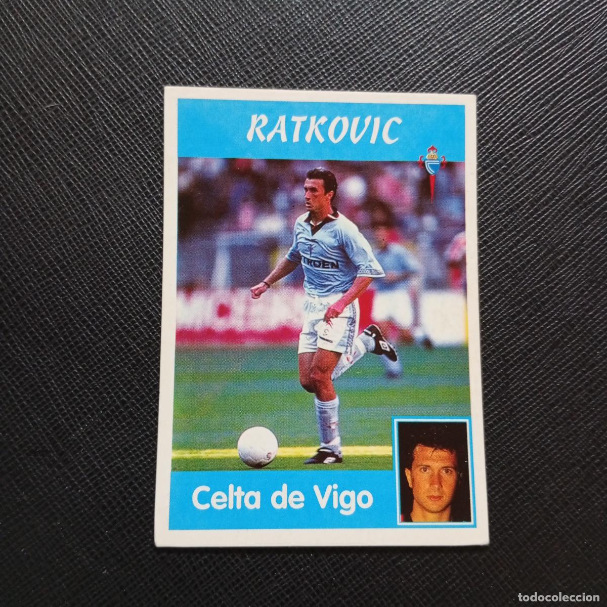 Cromos de F&uacute;tbol: 252 RATKOVIC CELTA PANINI 1997 1998 CROMO FUTBOL 97 98 - SIN PEGAR - A165 PG118