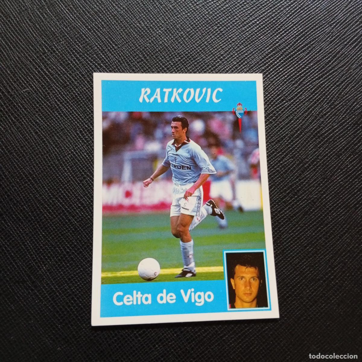 Cromos de F&uacute;tbol: 252 RATKOVIC CELTA PANINI 1997 1998 CROMO FUTBOL 97 98 - SIN PEGAR - A165 PG118 B