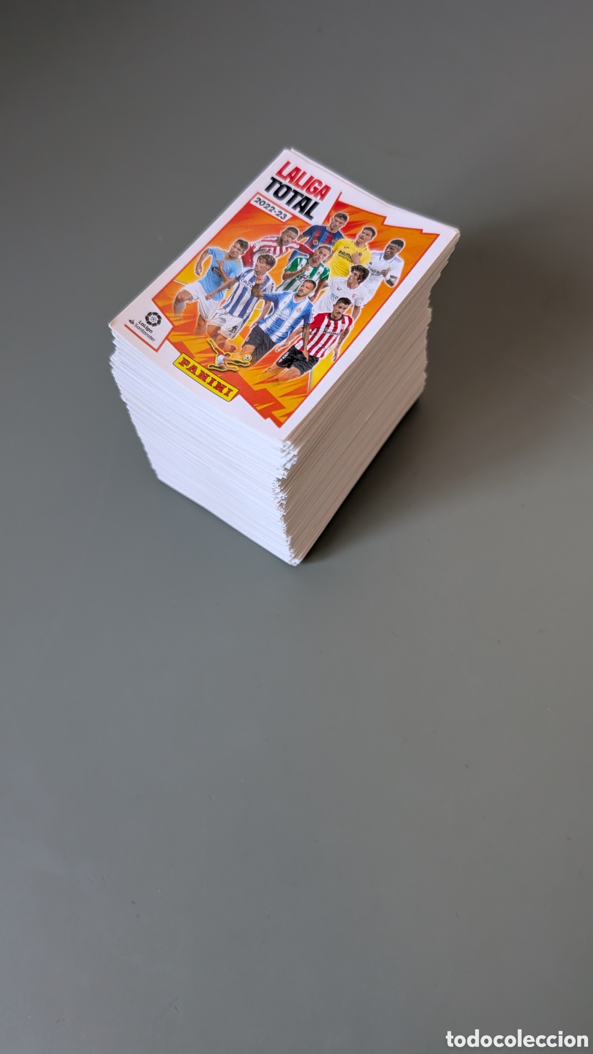 Cromos de F&uacute;tbol: LOTE 370 CROMOS DIFERENTES FUTBOL TOTAL LIGA 2023/2024 23 24 NUNCA PEGADOS PANINI