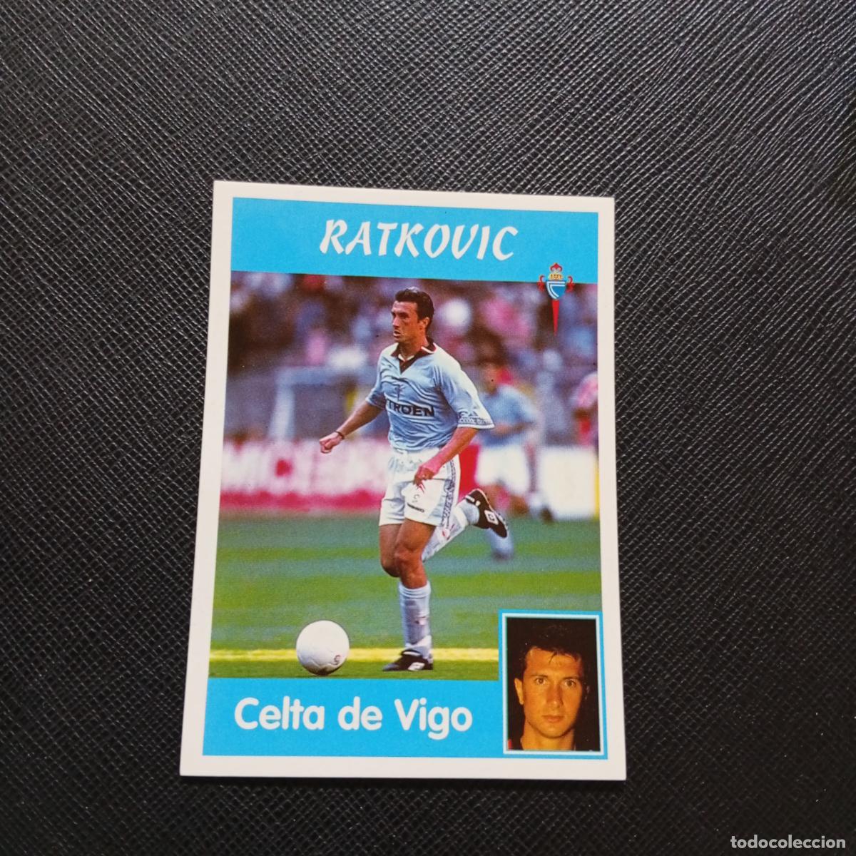Cromos de F&uacute;tbol: 252 RATKOVIC CELTA PANINI 1997 1998 CROMO FUTBOL 97 98 - SIN PEGAR - A165 PG127