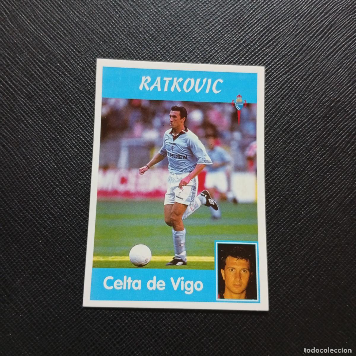 Cromos de F&uacute;tbol: 252 RATKOVIC CELTA PANINI 1997 1998 CROMO FUTBOL 97 98 - SIN PEGAR - A165 PG127 B