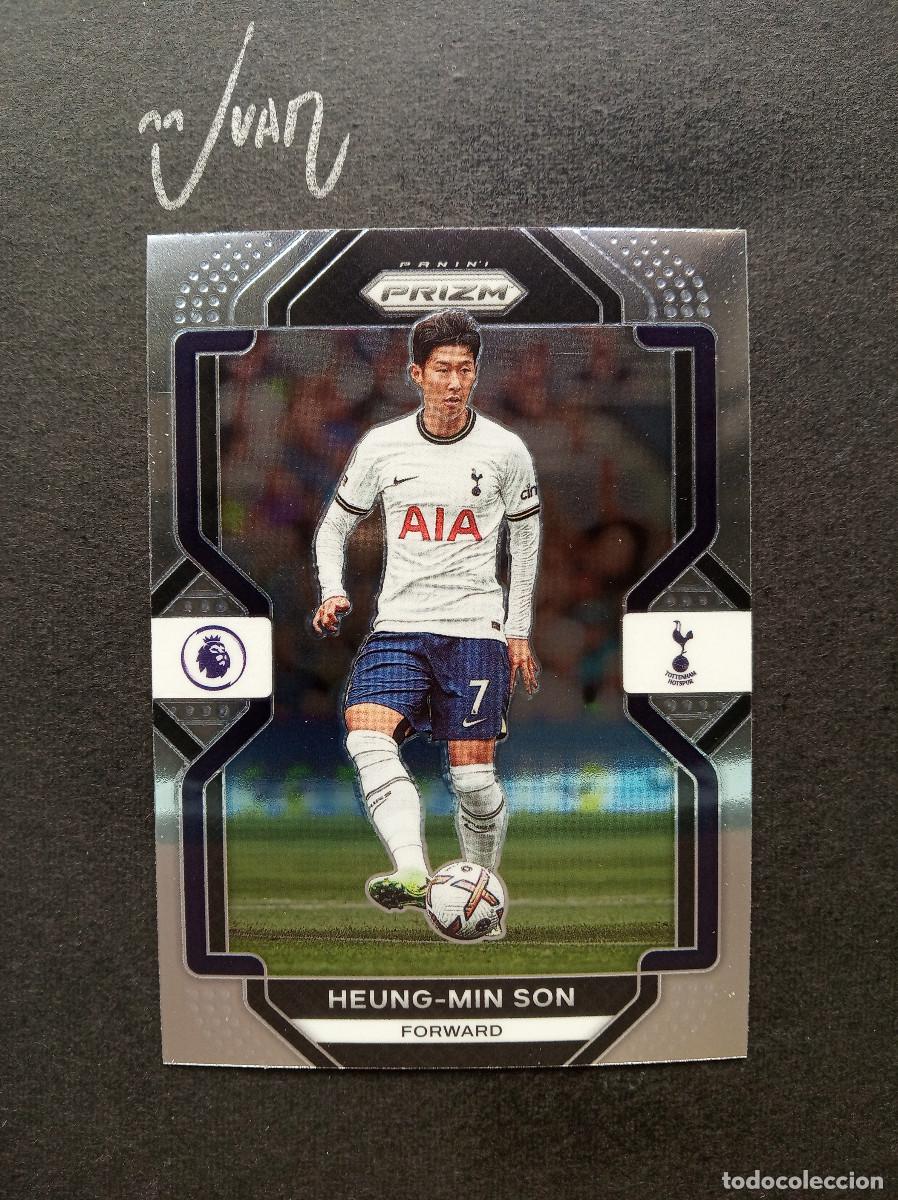 Cromos de F&uacute;tbol: N&ordm; 291 HEUNG-MIN SON TOTTENHAM HOTSPUR KOREA ⚽ PANINI &reg; PRIZM PREMIER LEAGUE 2022 2023 22 23 NUEVO