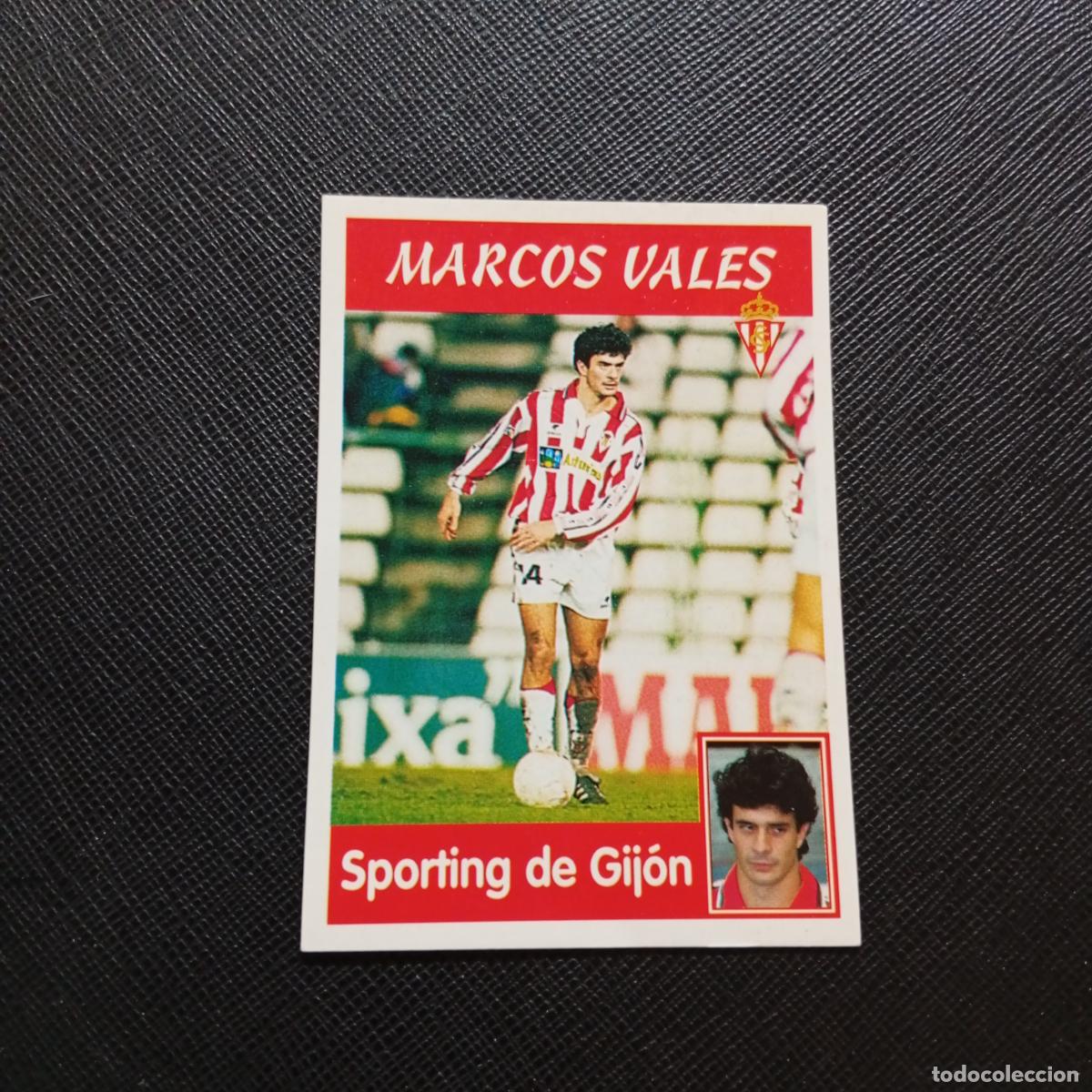 Cromos de F&uacute;tbol: 235 MARCOS VALES SPORTING GIJON PANINI 1997 1998 CROMO FUTBOL 97 98 - SIN PEGAR - A165 PG136