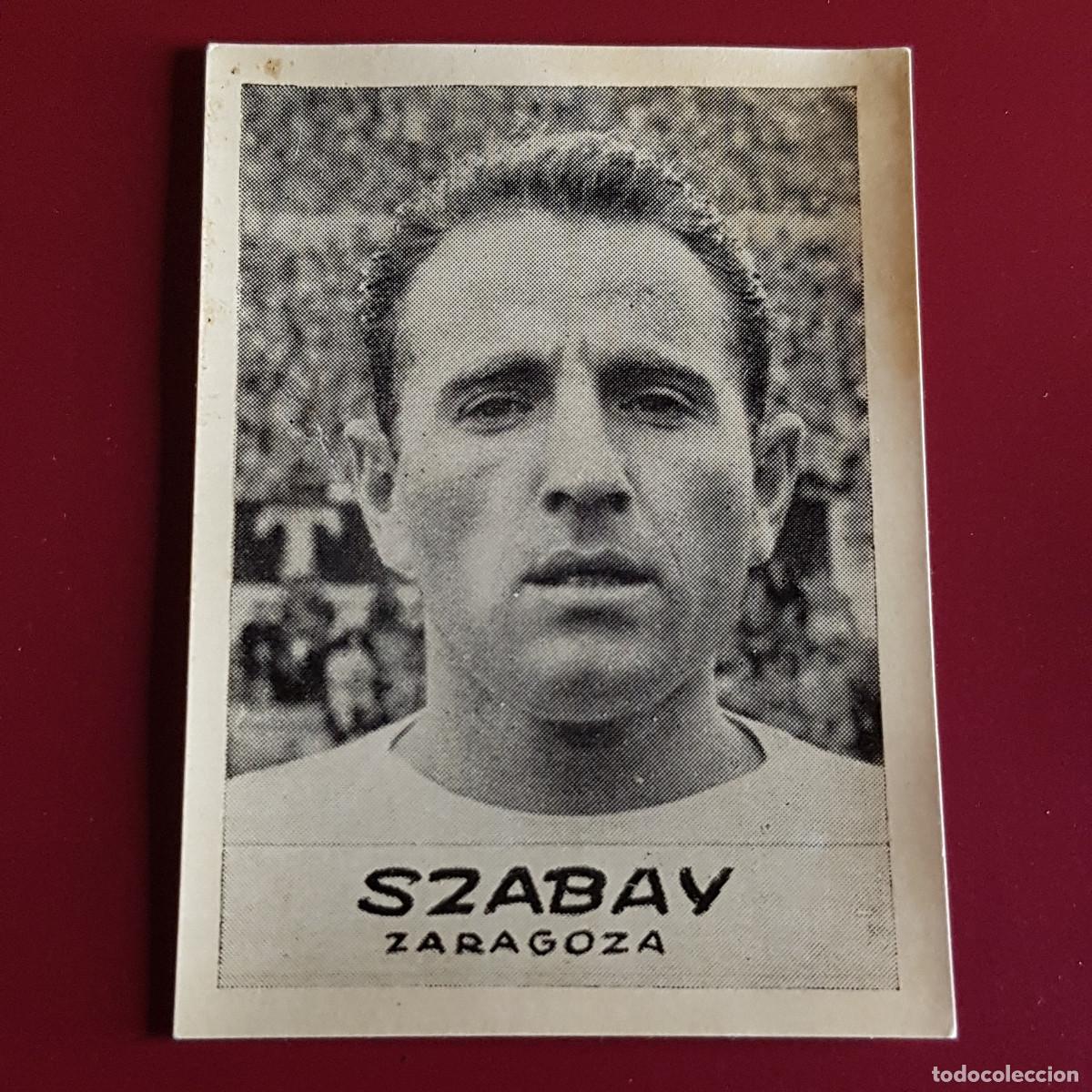 Cromos de F&uacute;tbol: JORNADA DEPORTIVA - FUTBOLISTAS - 1960 1961 - 60 61 - ZARAGOZA - SZABAV - NUNCA PEGADO