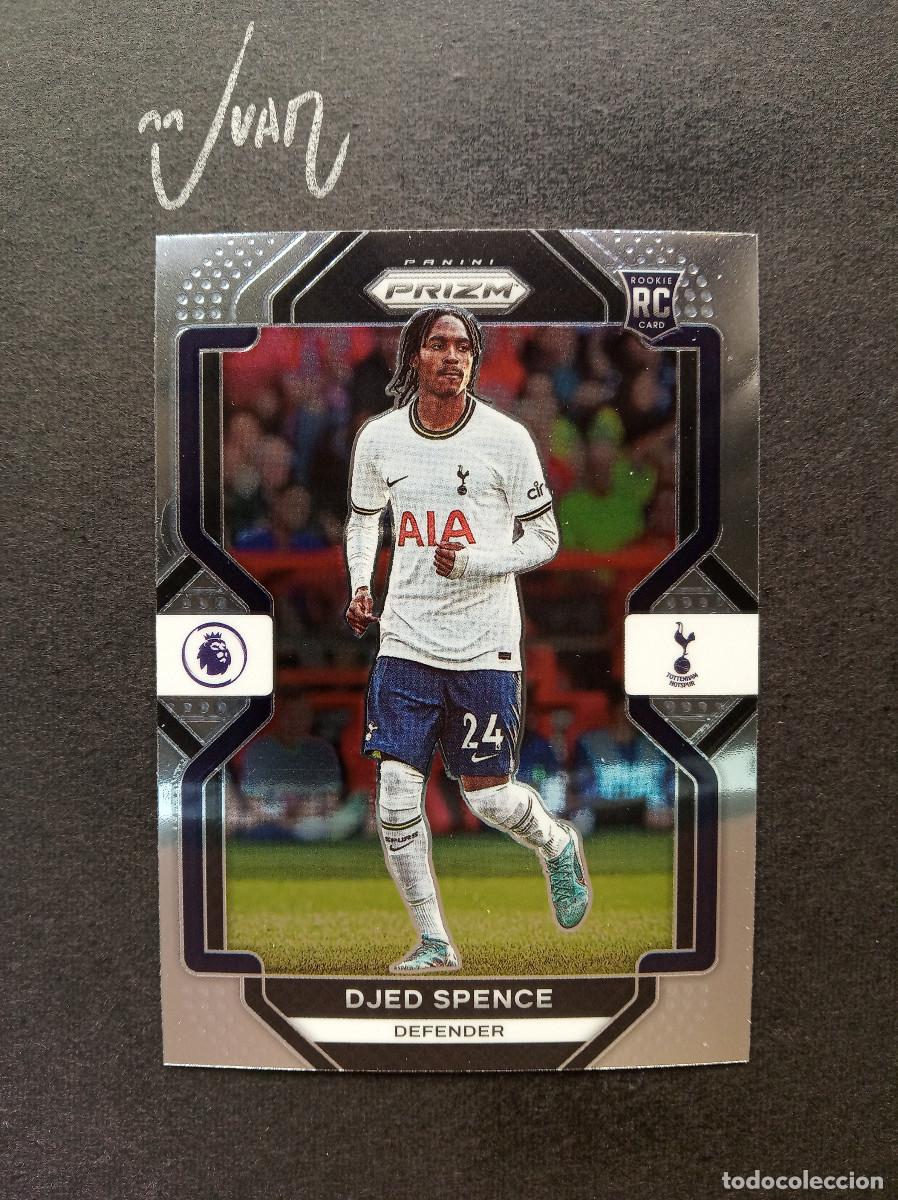 Cromos de F&uacute;tbol: N&ordm; 300 ROOKIE DJED SPENCE TOTTENHAM HOTSPUR ⚽ PANINI &reg; PRIZM PREMIER LEAGUE 2022 2023 22 23 NUEVO