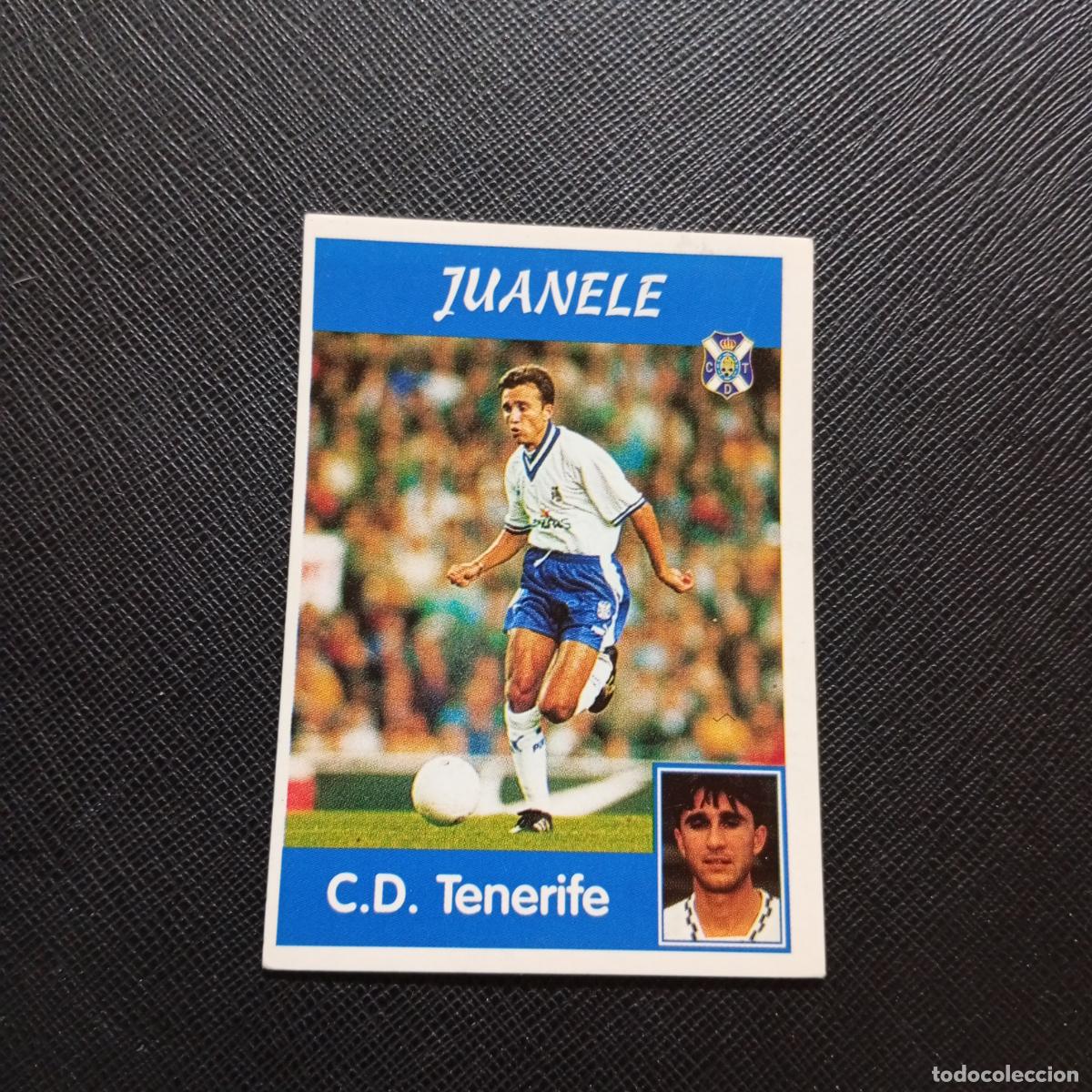 Cromos de F&uacute;tbol: 157 JUANELE TENERIFE PANINI 1997 1998 CROMO FUTBOL 97 98 - SIN PEGAR - A165 PG145 B