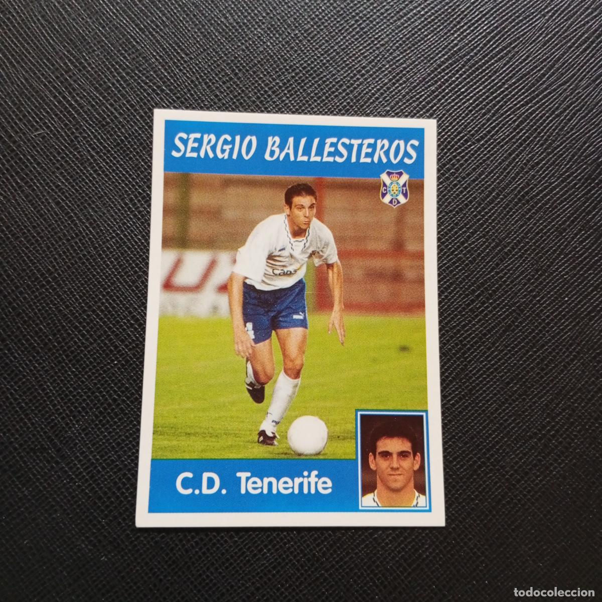 Football Stickers: 149 SERGIO BALLESTEROS TENERIFE PANINI 1997 1998 CROMO FUTBOL 97 98 - SIN PEGAR - A165 PG145