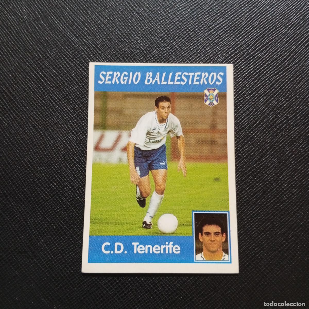 Football Stickers: 149 SERGIO BALLESTEROS TENERIFE PANINI 1997 1998 CROMO FUTBOL 97 98 - SIN PEGAR - A165 PG145 B