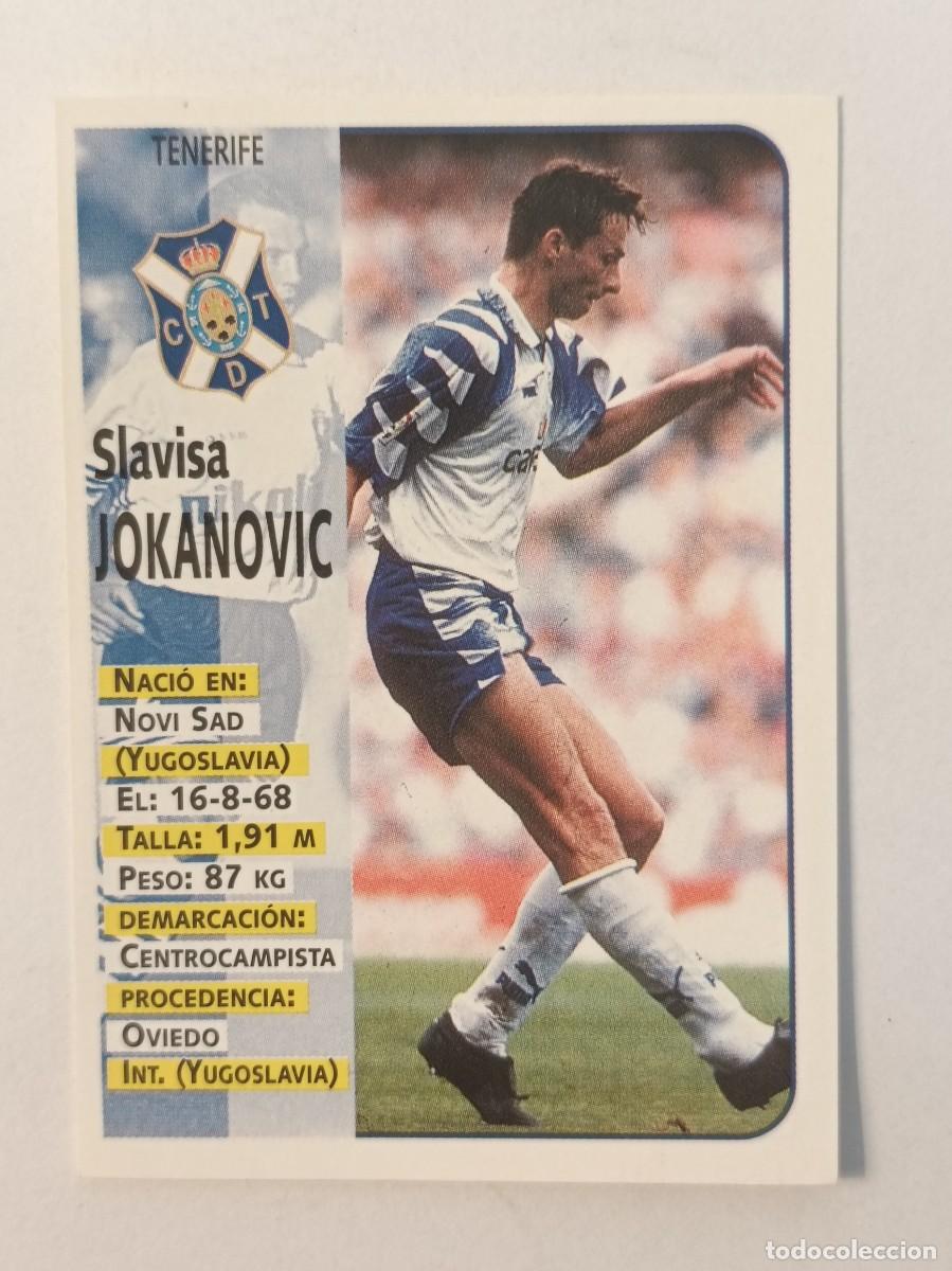Cromos de F&uacute;tbol: #302 JOKANOVIC C.D. TENERIFE LIGA 98/99 PANINI