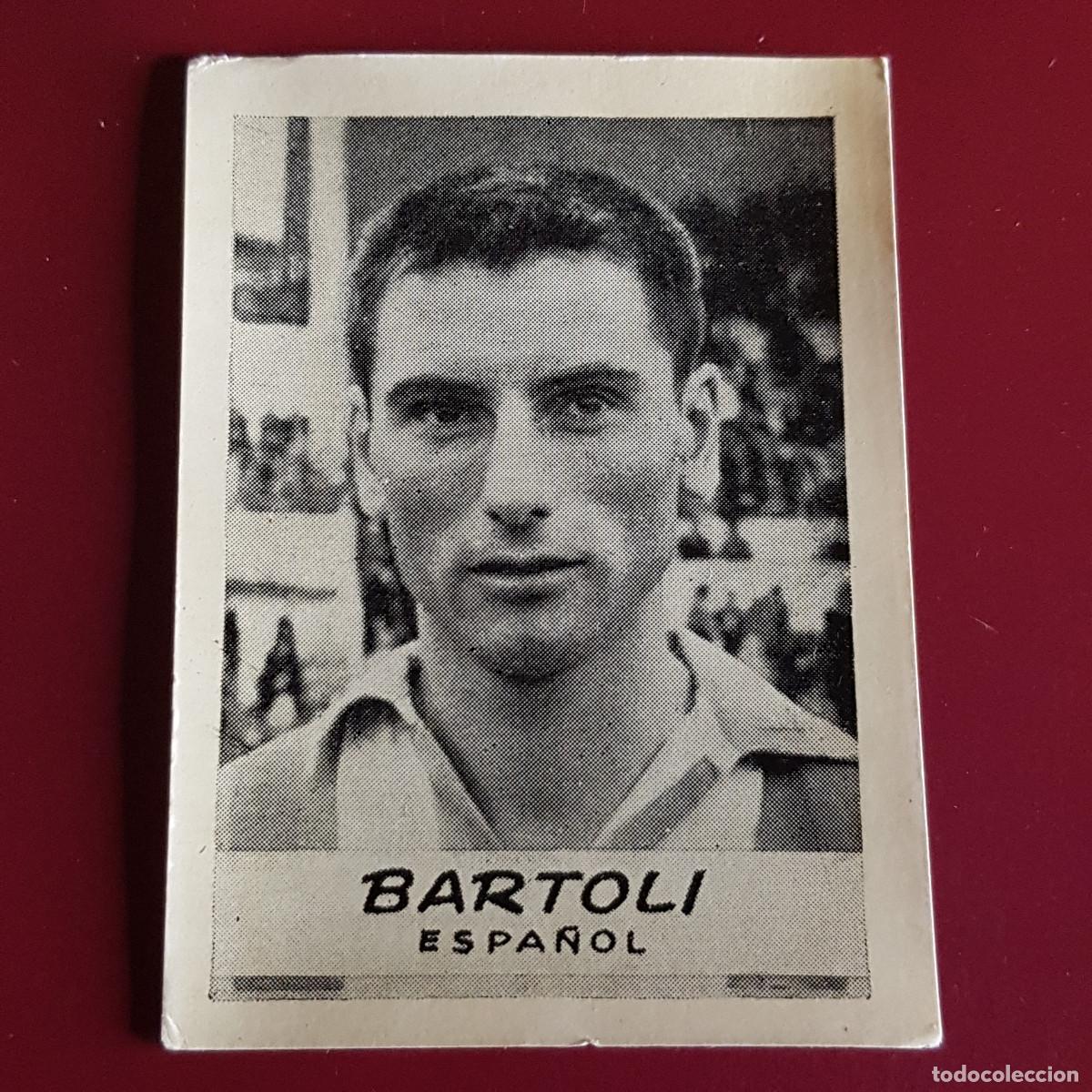 Football Stickers: JORNADA DEPORTIVA - FUTBOLISTAS - 1960 1961 - 60 61 - ESPA&Ntilde;OL - BARTOLI - NUNCA PEGADO