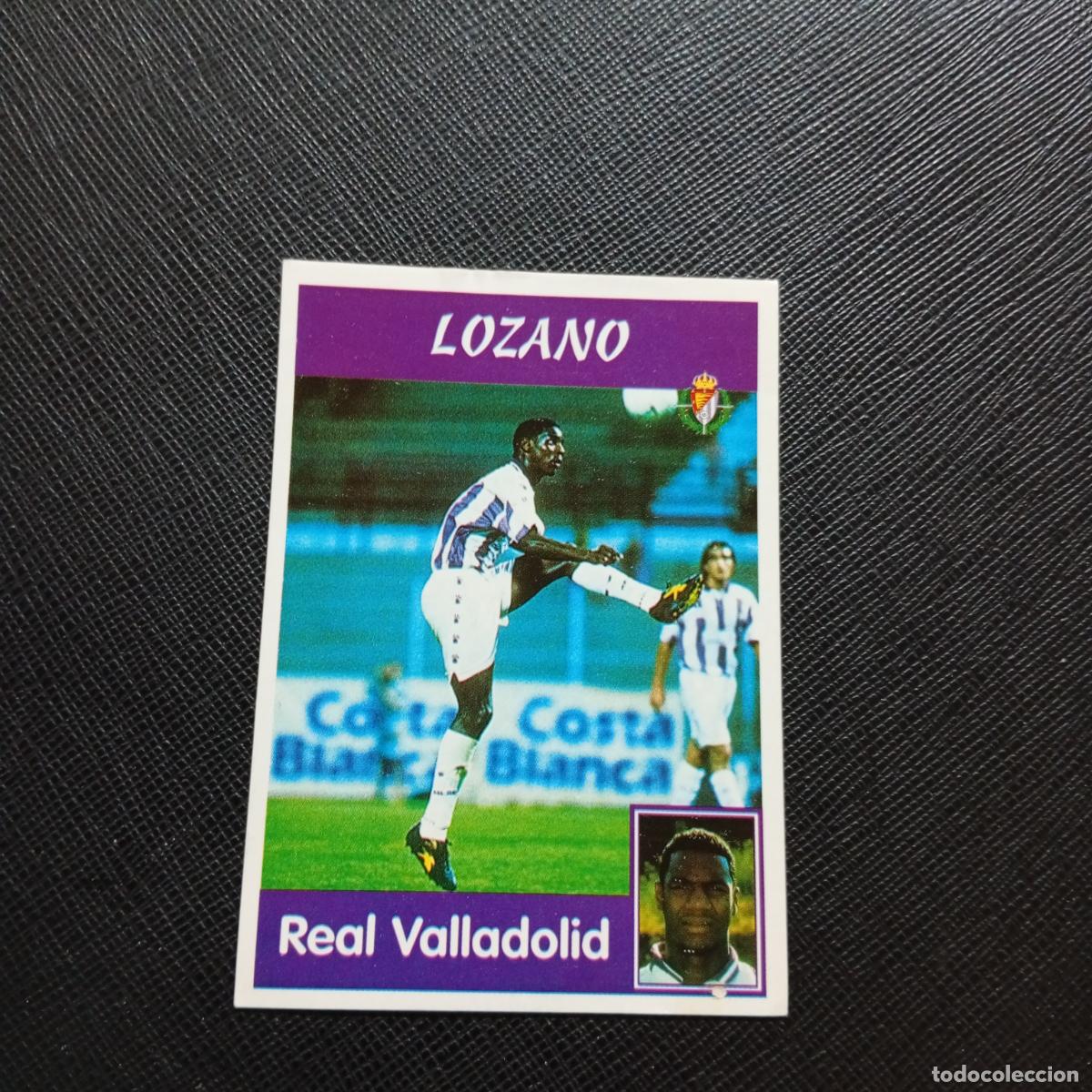 Cromos de F&uacute;tbol: 105A 105 LOZANO VALLADOLID PANINI 1997 1998 CROMO FUTBOL 97 98 - SIN PEGAR - A165 PG163