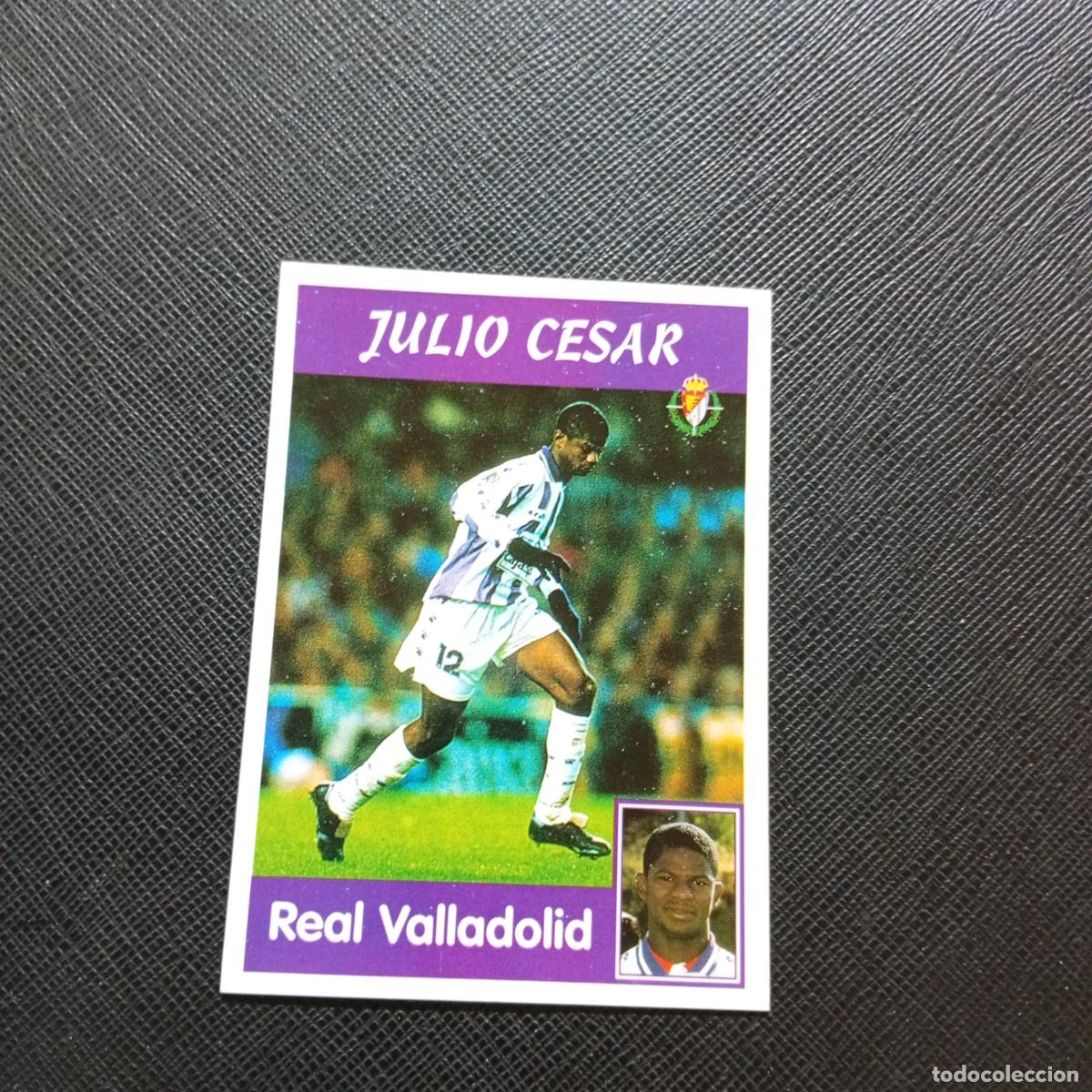 Cromos de F&uacute;tbol: 102 JULIO CESAR VALLADOLID PANINI 1997 1998 CROMO FUTBOL 97 98 - SIN PEGAR - A165 PG163