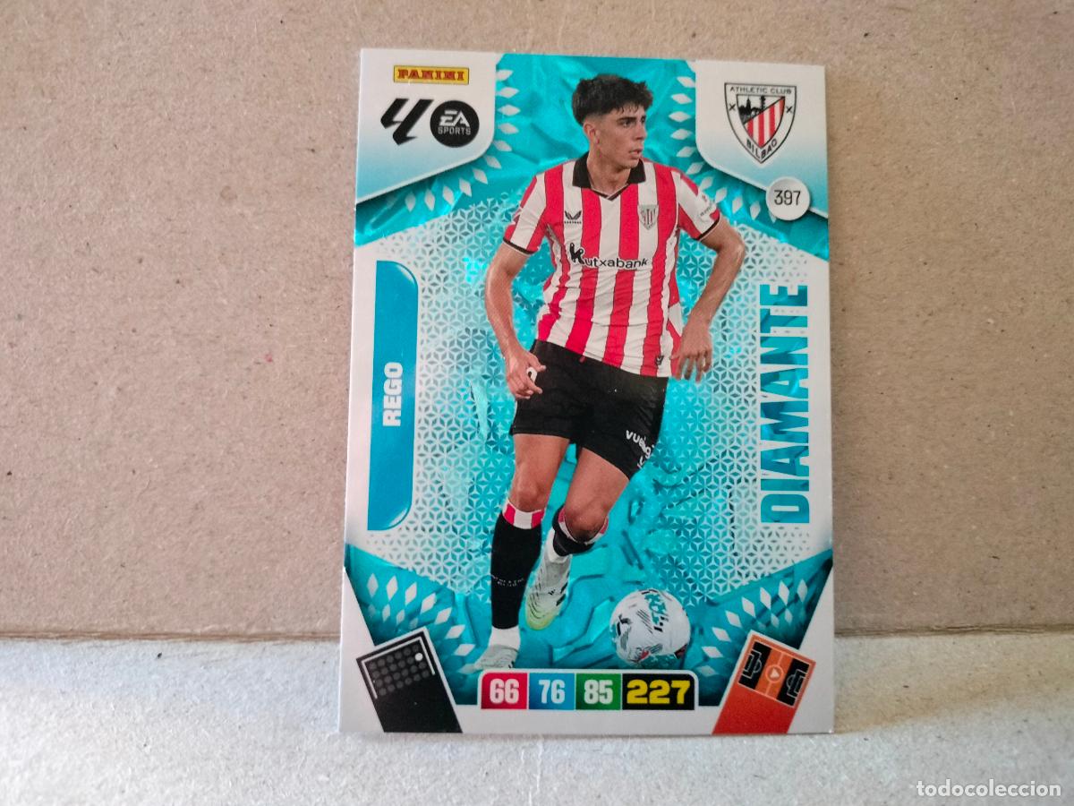 Cromos de F&uacute;tbol: CROMO REGO DIAMANTE ATHLETIC CLUB BILBAO N397 2025-26 ADRENALYN XL PANINI