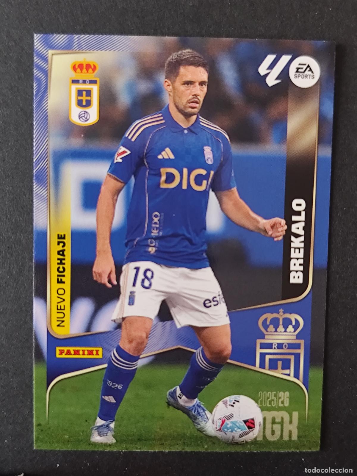Cromos de F&uacute;tbol: 497 BREKALO REAL OVIEDO MEGACRACKS 2025 2026 25 26