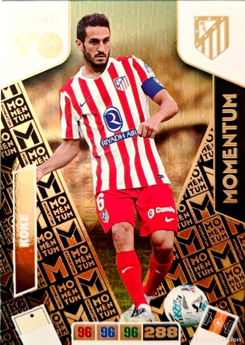 Cromos de F&uacute;tbol: Koke - Atletico de Madrid - MOMENTUM - PANINI ADRENALYN La Liga 2025 2026 25 26