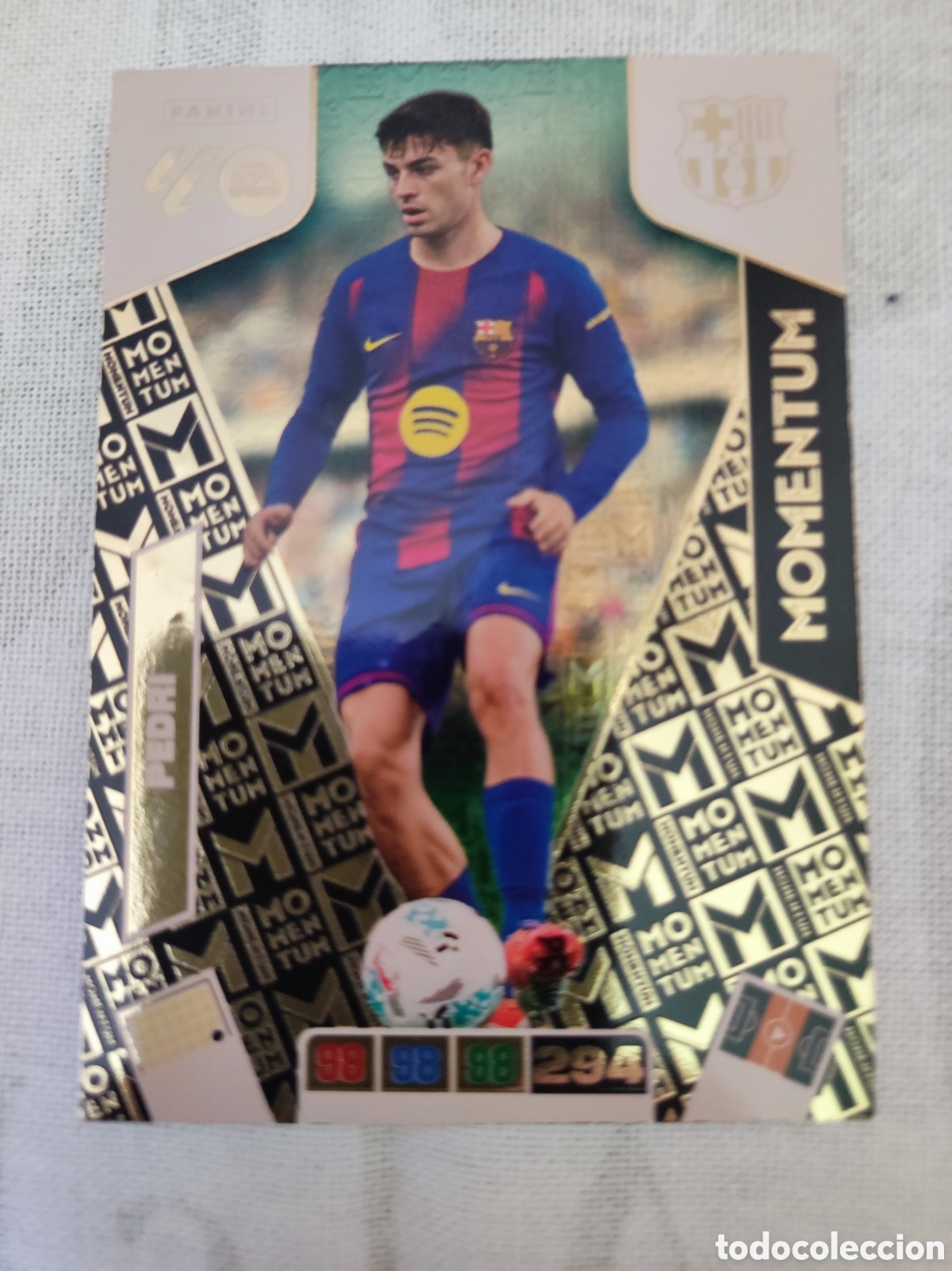 Cromos de F&uacute;tbol: PEDRI - ADRENALYN XL LALIGA 2025 26