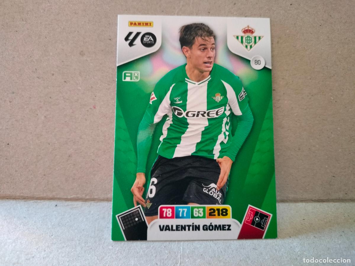 Cromos de F&uacute;tbol: CROMO VALENTIN GOMEZ REAL BETIS N80 2025-26 ADRENALYN XL PANINI