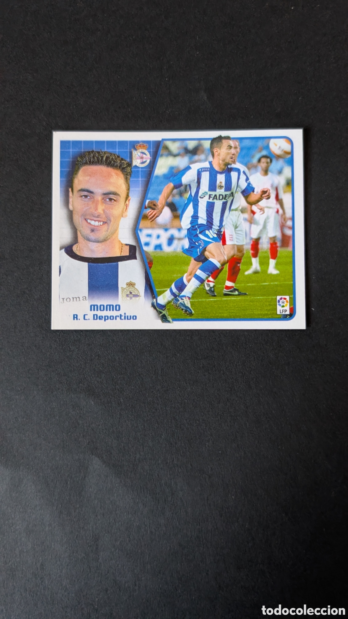 Football Stickers: MOMO DEPORTIVO COLOCA LIGA ESTE 2005/06 05 06 NUNCA PEGADO SIN PEGAR