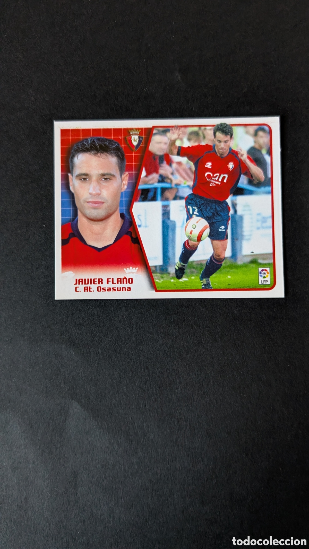 Football Stickers: JAVIER FLA&Ntilde;O OSASUNA COLOCA LIGA ESTE 2005/06 05 06 NUNCA PEGADO SIN PEGAR
