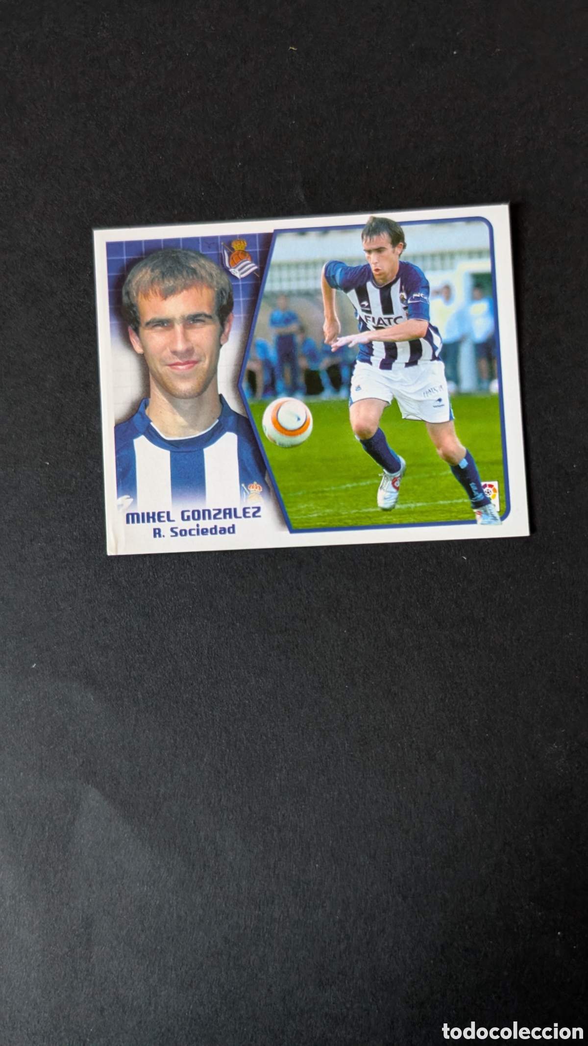 Football Stickers: MIKEL GONZALEZ REAL SOCIEDAD COLOCA LIGA ESTE 2005/06 05 06 NUNCA PEGADO SIN PEGAR