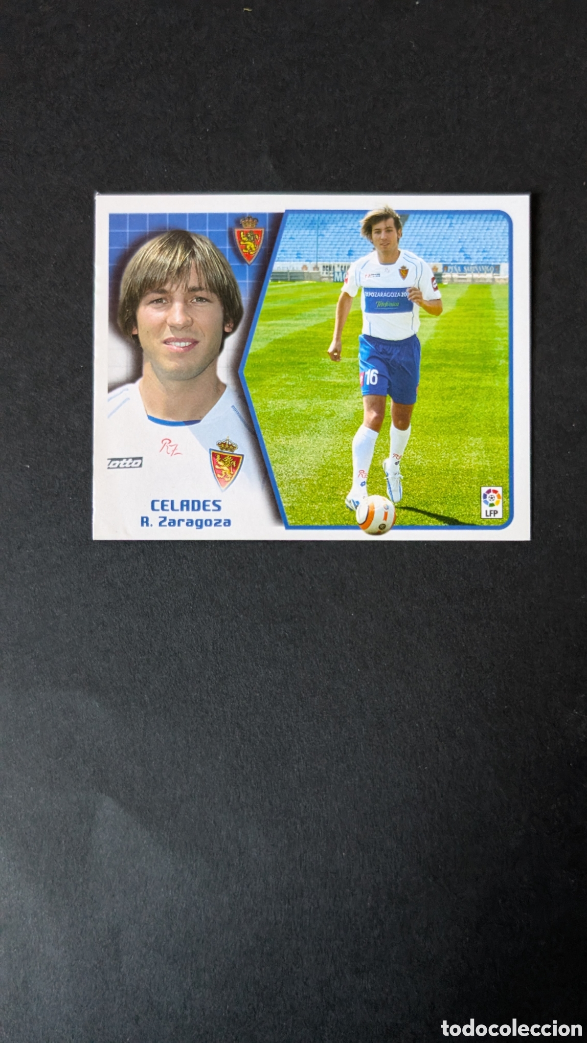 Football Stickers: CELADES ZARAGOZA COLOCA LIGA ESTE 2005/06 05 06 NUNCA PEGADO SIN PEGAR