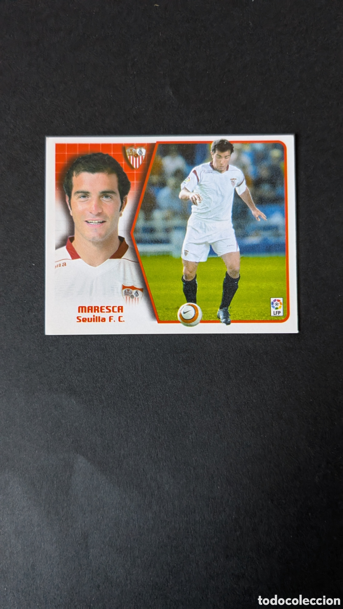 Football Stickers: MARESCA SEVILLA FICHAJE 25 LIGA ESTE 2005/06 05 06 NUNCA PEGADO SIN PEGAR