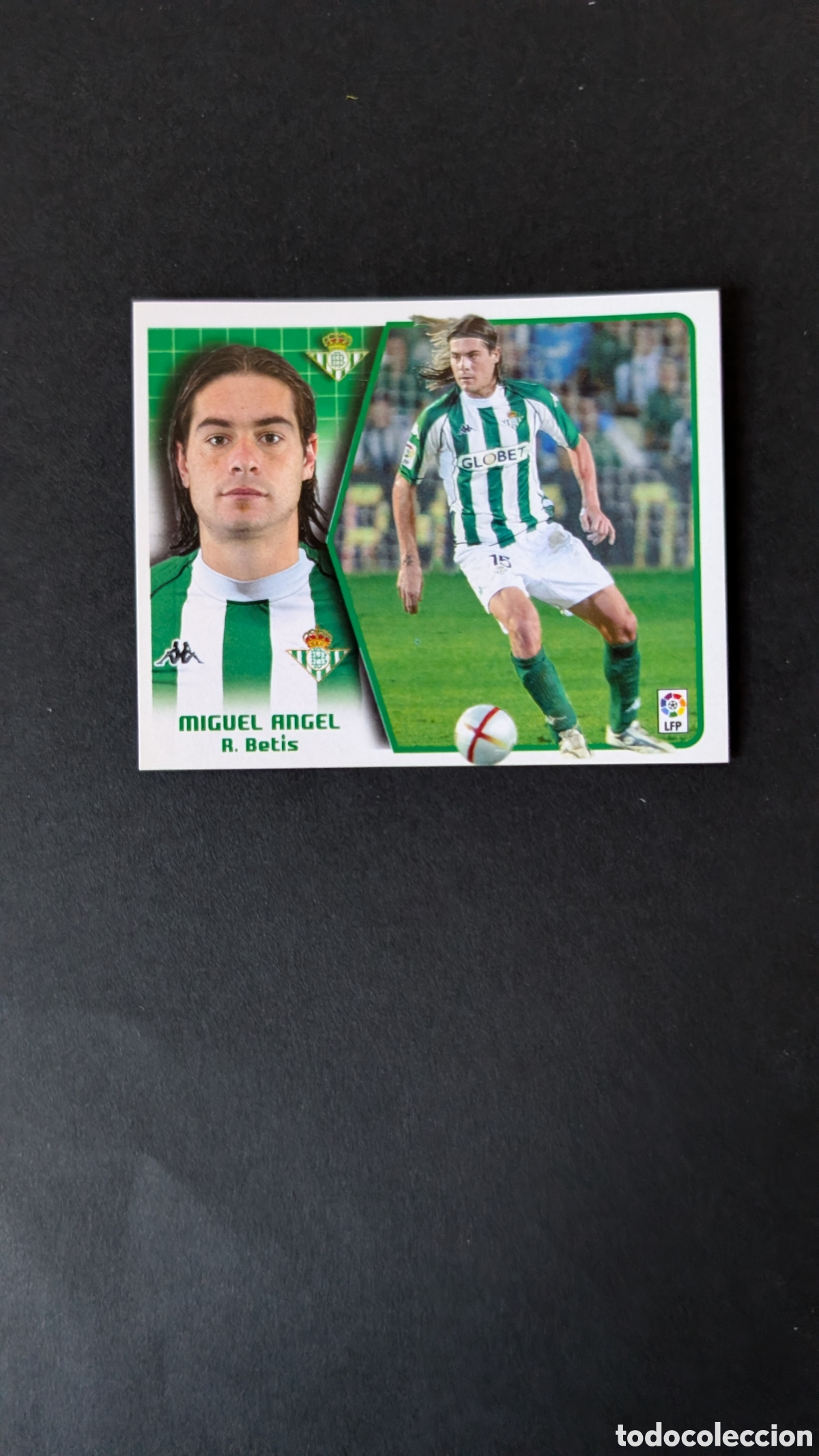 Football Stickers: MIGUEL ANGEL BETS FICHAJE 29 LIGA ESTE 2005/06 05 06 NUNCA PEGADO SIN PEGAR