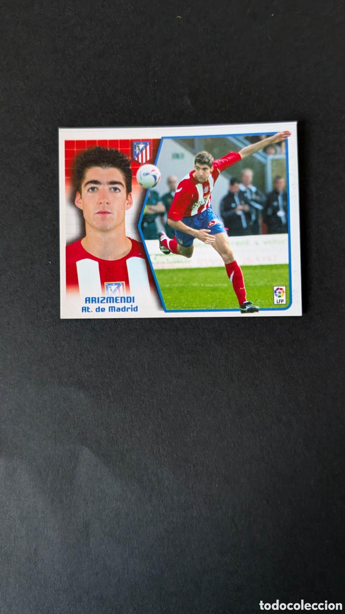 Cartes &agrave; collectionner de Football: ARIZMENDI ATLETICO MADRID FICHAJE 31 LIGA ESTE 2005/06 05 06 NUNCA PEGADO SIN PEGAR