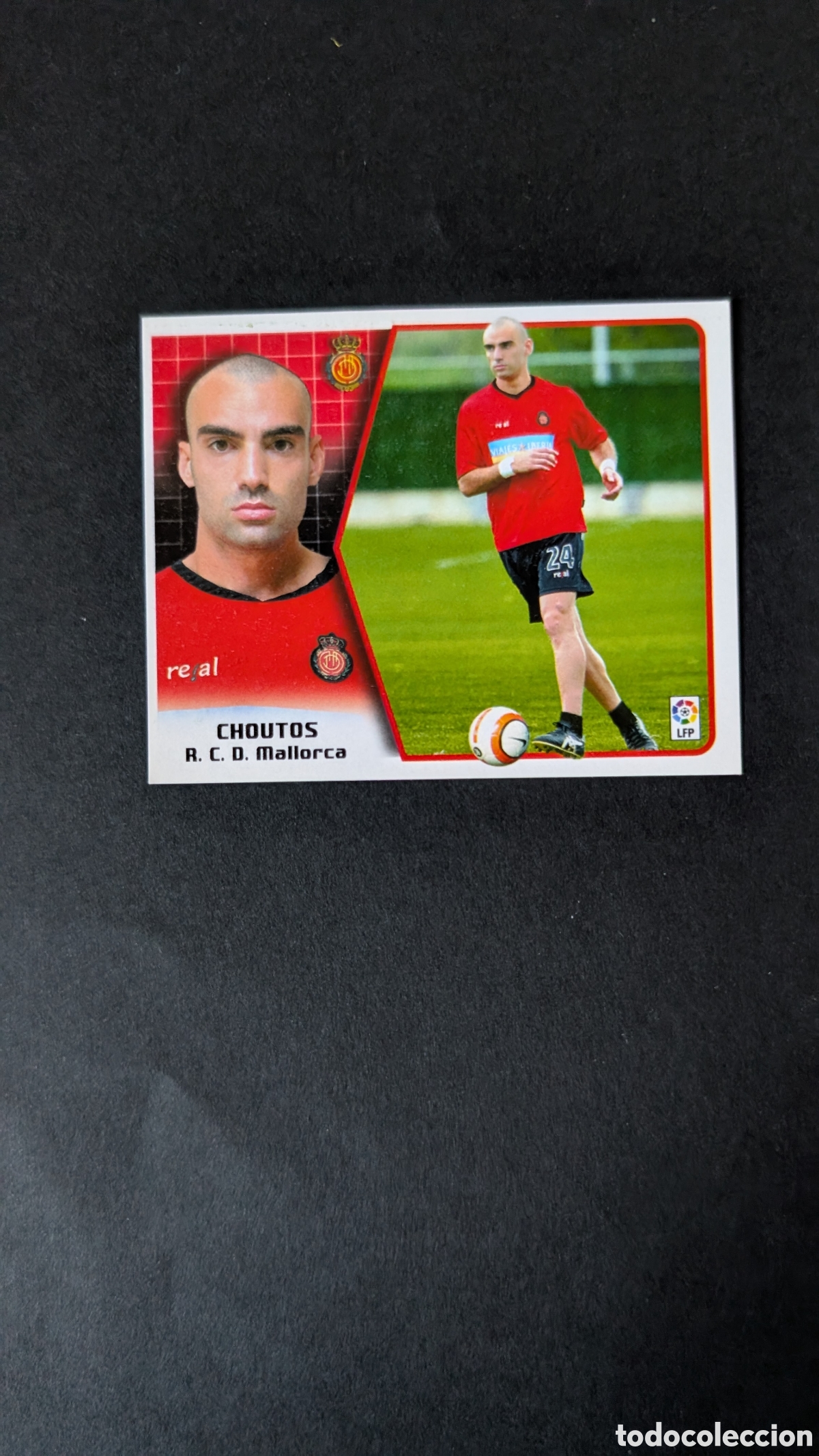 Cromos de Futebol: CHOUTOS MALLORCA FICHAJE 44 LIGA ESTE 2005/06 05 06 NUNCA PEGADO SIN PEGAR