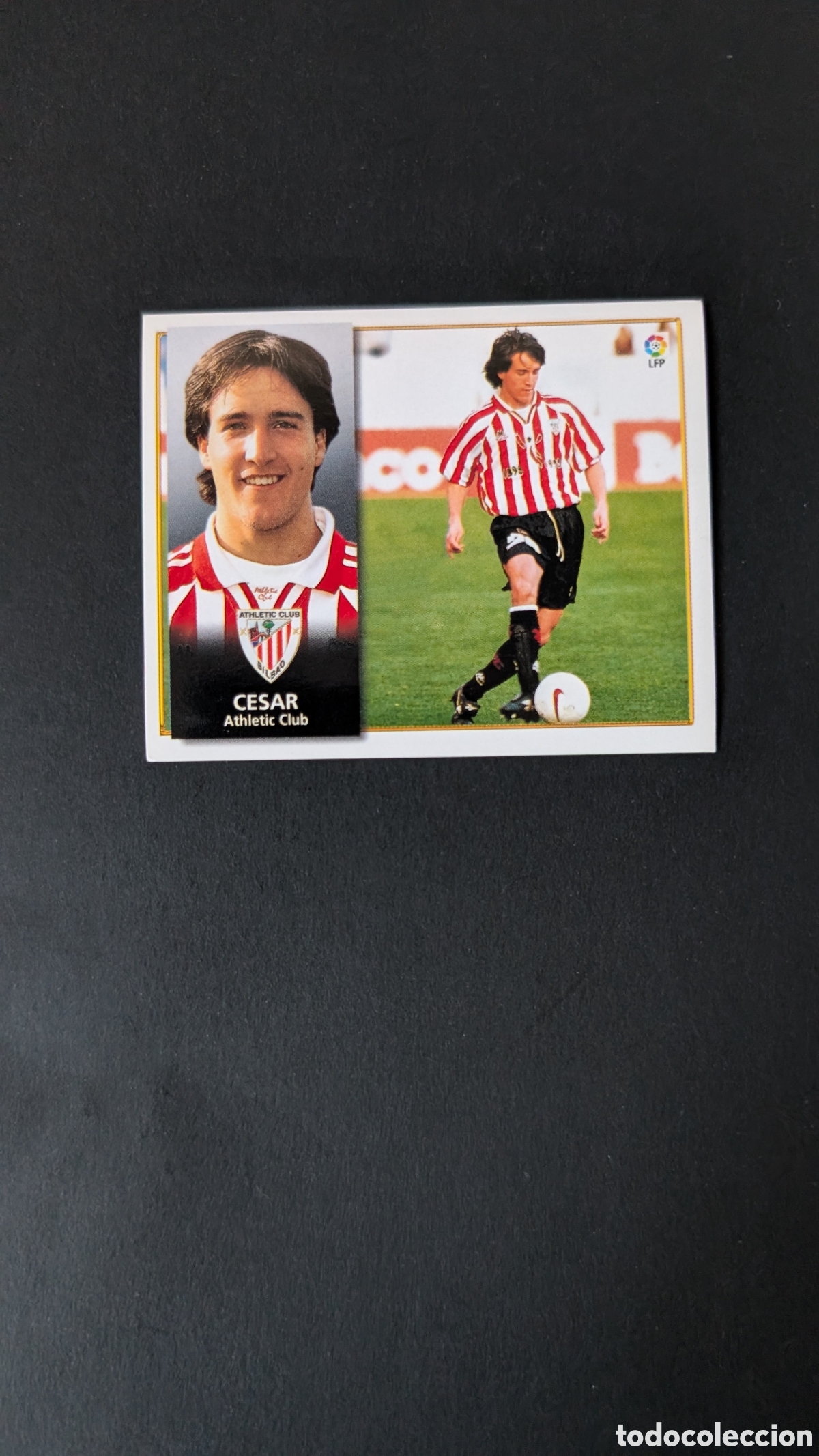 Cartes &agrave; collectionner de Football: CESAR BILBAO COLOCA LIGA ESTE 1998/99 98 99 NUNCA PEGADO SIN PEGAR