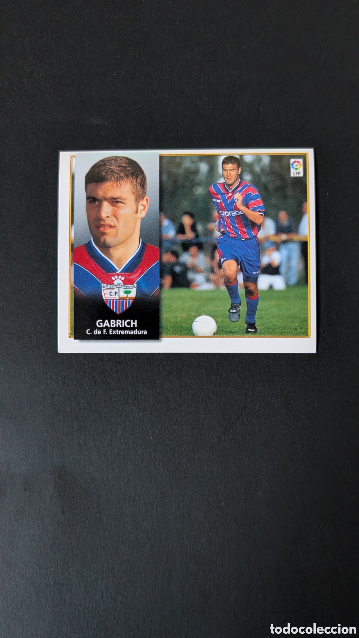 Cartes &agrave; collectionner de Football: GABRICH EXTREMADURA COLOCA LIGA ESTE 1998/99 98 99 NUNCA PEGADO SIN PEGAR
